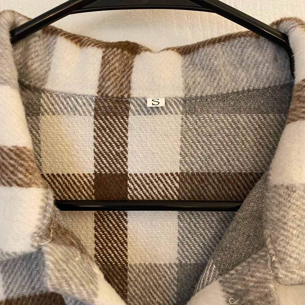Amazon Plaid Shacket - Picture 6 of 6